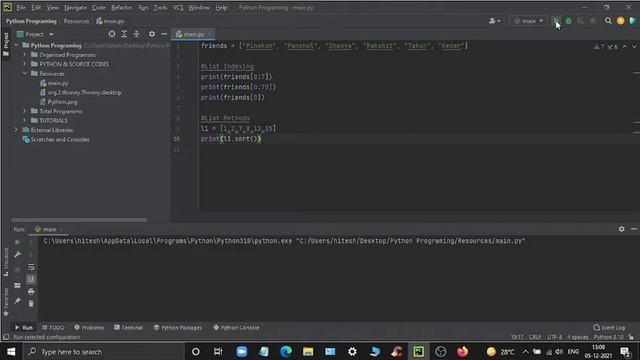 Ch 4 Lists And Tuples смотреть онлайн