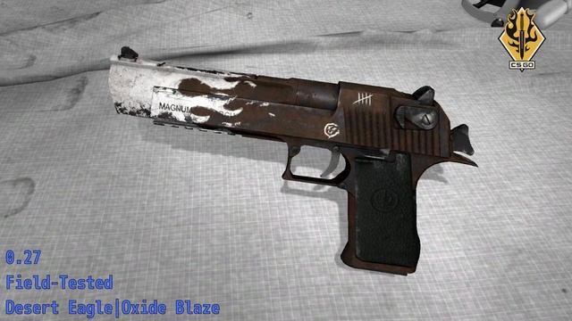 Desert Eagle Oxide Blaze Wear Float смотреть онлайн