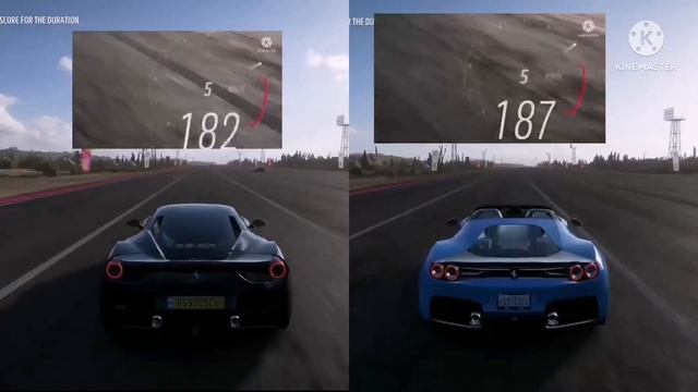 ferrari 488 gtb vs ferrari j50 forza horizon 5 смотреть онлайн