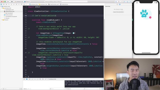 Swift 4: Introduction to Auto Layout Programmatically (Ep 1) смотреть онлайн