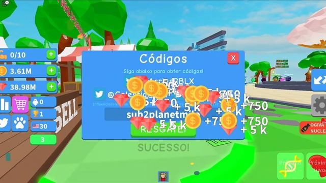 Roblox Boxing Simulator Codes ✨*FREE PET* UPADTE CODES!✨ смотреть онлайн