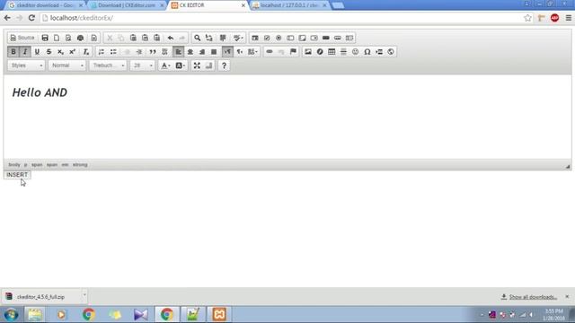 CKEditor PHP Tutorial | How to Insert CKEditor Text MySQL Databse using PHP ( PART 2 ) смотреть онлайн