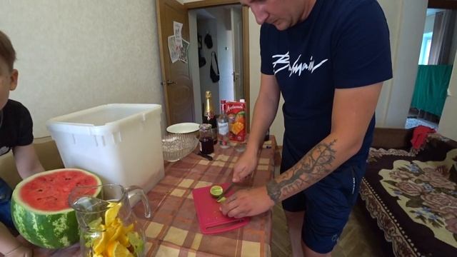 Ведро цитрусового ПУНША. Это просто ПУШКА! смотреть онлайн