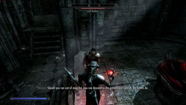 Lord Harkon Tolerates An Idiot. (Skyrim Edit)