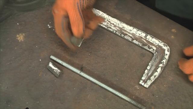 Надёжная прочная струбцина из тонкого металла смотреть онлайн