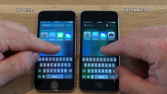 iPhone 5S : iOS 9.3.4 vs iOS 10 Beta 6 / Public Beta 5 Build 14A5341a Speed Test смотреть онлайн
