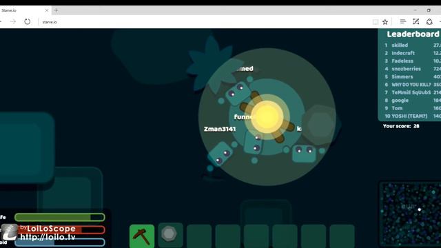 NO SPIDERS!!||Starve.io Ep#1 01 смотреть онлайн
