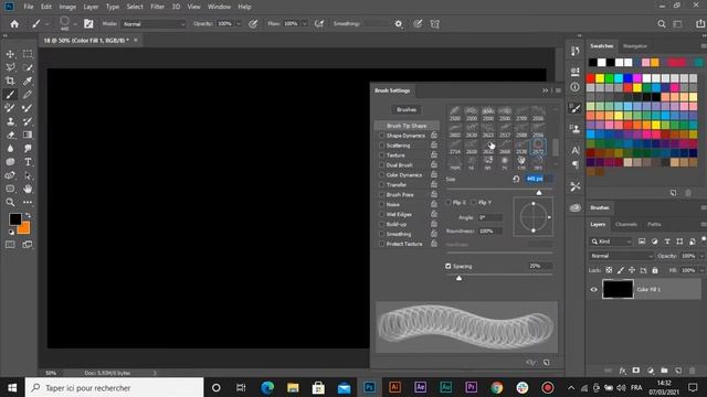 How to create Abstract Line Waves - Photoshop Tutorial Quick Tip смотреть онлайн