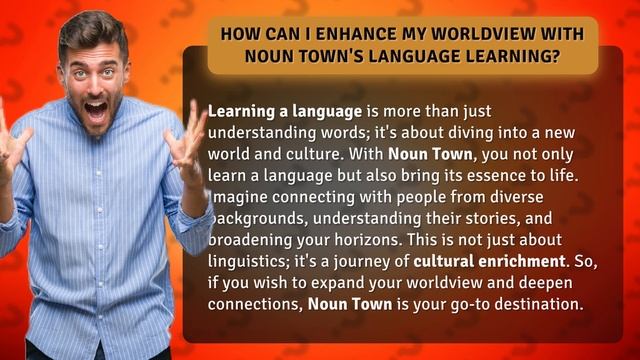 How Can I Enhance My Worldview with Noun Town's Language Learning? смотреть онлайн