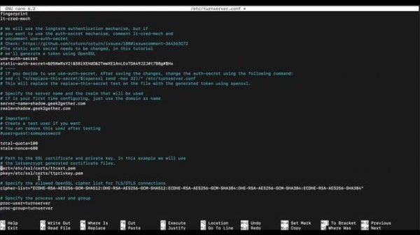 Nextcloud Installation - Part 12 Setup TURN Server for Nextcloud Talk