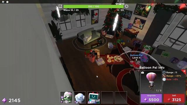 How to solo Toy Takeover Easy mode | Roblox Tower Heroes | Christmas Event | смотреть онлайн