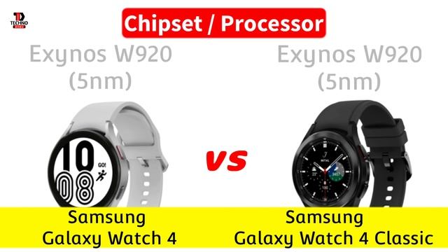 Samsung Galaxy Watch 4 Vs Samsung Galaxy Watch 4 Classic - Complete Specifications Comparison ?⚡