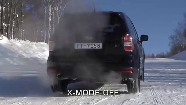 X-mode Subaru Forester 2014 смотреть онлайн
