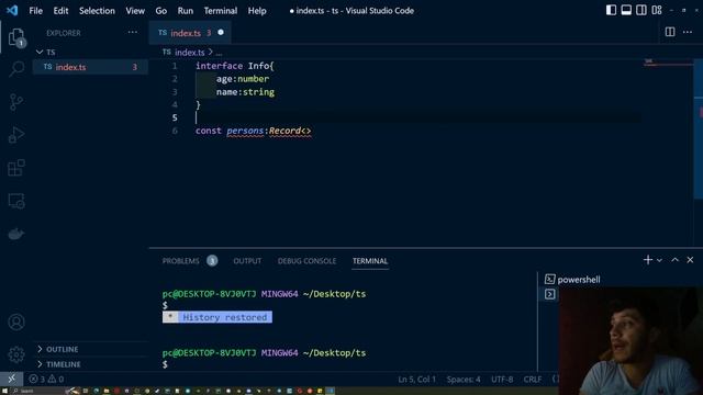 Typesccript Record смотреть онлайн