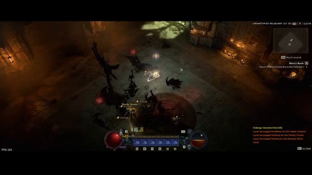 Diablo 4 Gameplay - Whirlwind Barbarian (Diablo IV Beta Dungeon Gameplay) смотреть онлайн