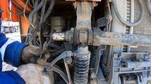 Замена амортизатора Даф