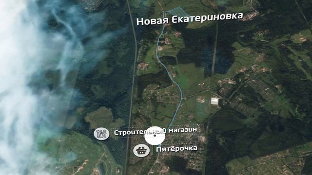 Земельные участки в поселке "Новая Екатериновка" смотреть онлайн