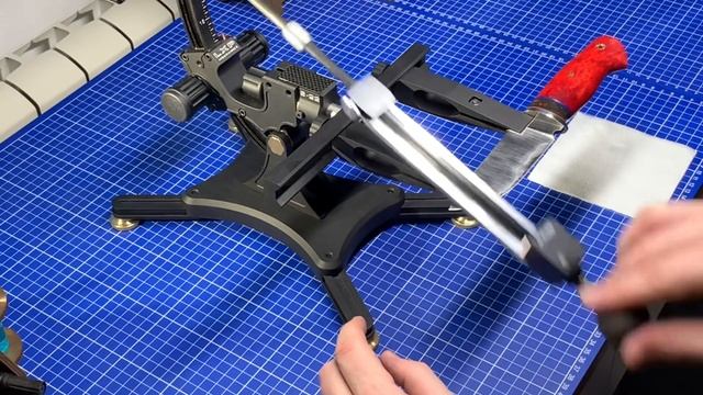 CPM REX121 от Династия. Заточка ножа.
