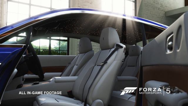 Rolls-Royce Wraith In Game Footage from Forza 5 смотреть онлайн