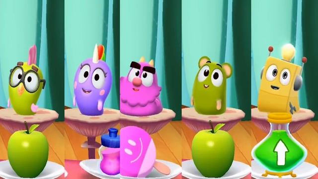 Learn Colors With All Gus vs Dot vs Sugar vs Squeak vs Flip My Talking Tom 2 смотреть онлайн