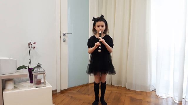 Блокфлейта этюд #19 М.Закопец смотреть онлайн