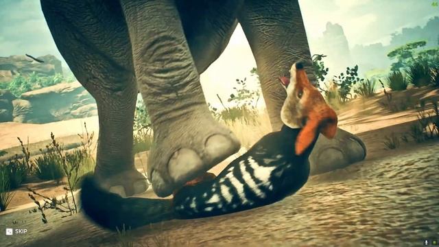 Miocene Elephant Kill Black-Backed Jackal смотреть онлайн