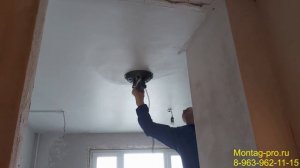 Шлифовка потолка шлифмашинкой