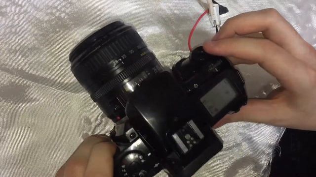 Canon EOS 5 film camera working demonstration смотреть онлайн