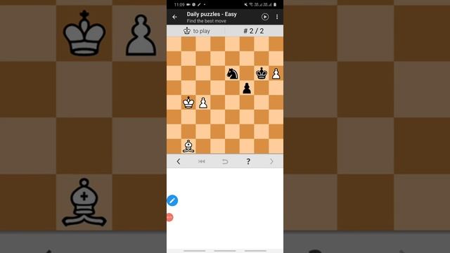 #11 Two best moves chess puzzles from #chess #tactics app смотреть онлайн