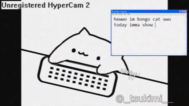 Bongo Cat goes back to the Golden Days смотреть онлайн