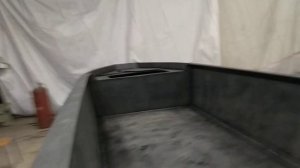 Строим лодку из ПНД болотоход  день второй