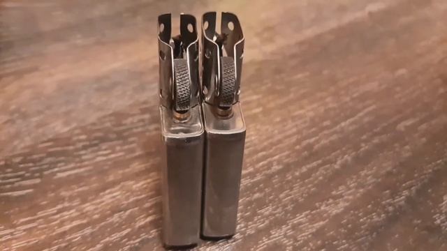 О зиппо за 3:48 [Zippo] Сравнение новой и старой зажигалок.