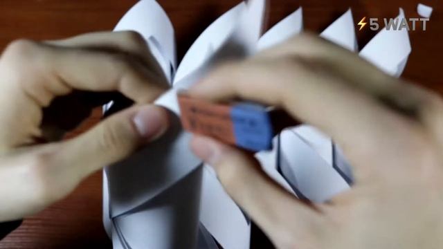 Люстра из бумаги, своими руками. смотреть онлайн
