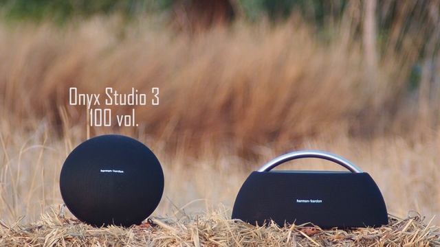 Harman/kardon Go+Play Mini VS Harman/kardon Onyx Studio 3  SOUND BATTLE!!! [Outdoor]