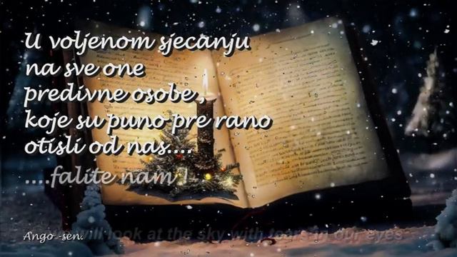 ♫ Božični blagdani 2023…bez anṧih voljenih ♫ Advent, božič, srčano sječanje смотреть онлайн