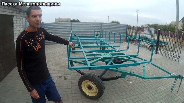 Прицеп для пчел с поворотной осью продолжение смотреть онлайн