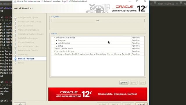 Instalación Bases Datos Oracle 12cr2 con ASM utilizando UDEV смотреть онлайн