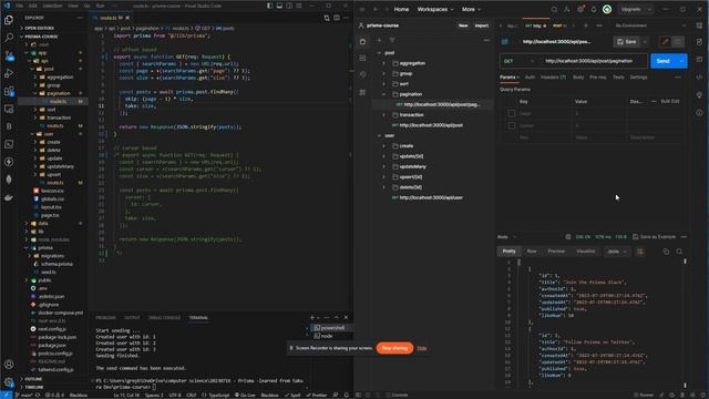 Prisma (PostgreSQL in Docker) смотреть онлайн