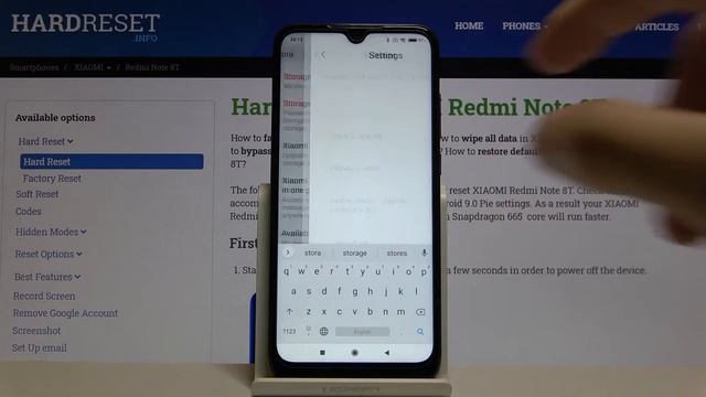 How to Clean Storage in XIAOMI Redmi Note 8T – Release Memory смотреть онлайн