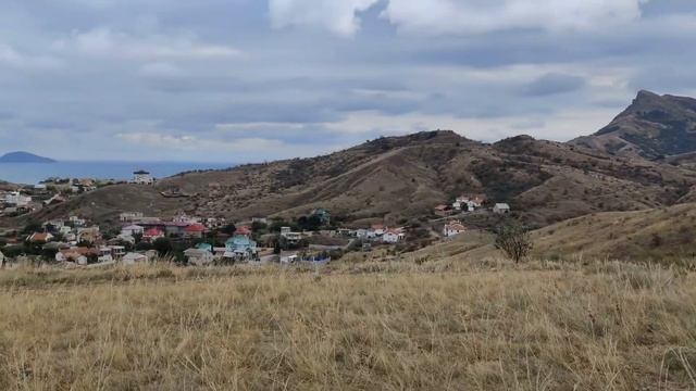 Коктебель. Горы. Набережная. Гуляем. Непредсказуемая погода. смотреть онлайн