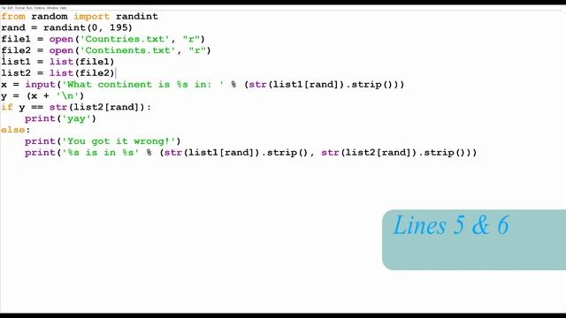 Countries and Continents Python Quiz Program смотреть онлайн