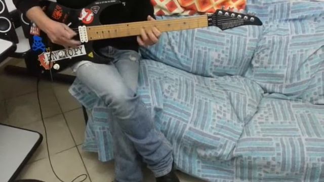 Alex Carrino Europe The Final Countdown guitar solo cover смотреть онлайн