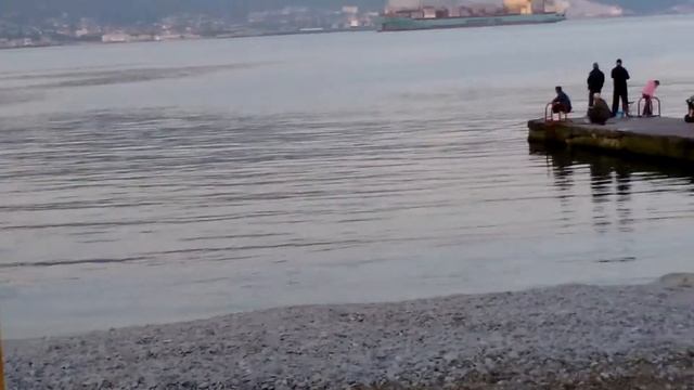 Вечер на побережье Чёрного моря.Новороссийск 7.05.2017.
