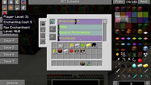 Minecraft Mod: " Enchanting Plus Mod 1.7.10 " смотреть онлайн