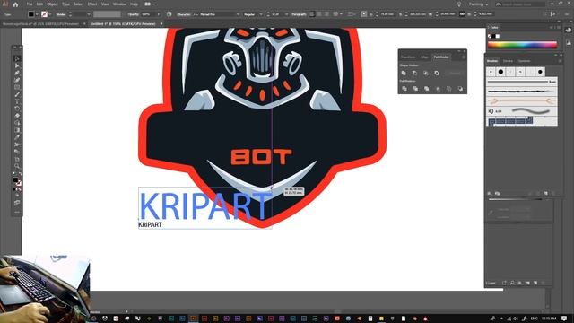 สอน Illustrator CC 2019 : ดราฟภาพ Esport แบบง่าย ๆ ล่าสุด смотреть онлайн