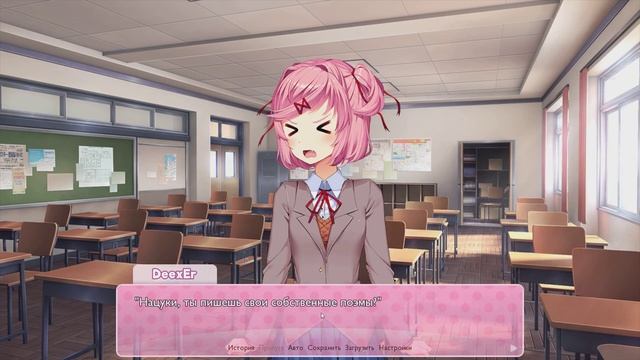 Doki Doki Literature club(Доки Доки Литературный клуб) прохождение , обзор ϟ Милая игра? ϟ смотреть онлайн