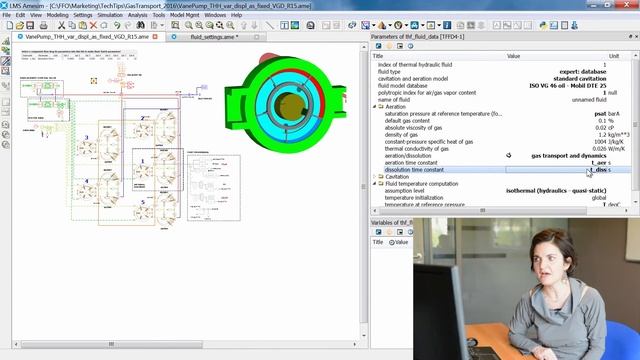 Simcenter Amesim – Investigating effects of air dissolution dynamics on vane pumps смотреть онлайн