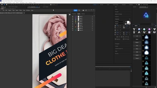 How to Import Illustrator File to After Effects cc 2023 | Part 1/2 смотреть онлайн