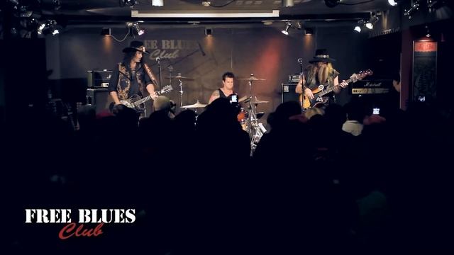 Eric Sardinas & Big Motor in Free Blues Club - "I am Worried" смотреть онлайн