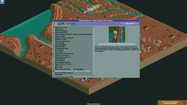 RollerCoaster Tycoon 2 Futuristic Folly - Part 1 - Setting Up the Scenario! смотреть онлайн